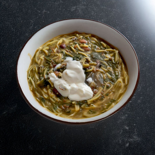 Ash Reshteh (Persian Noodle & Herb Soup)